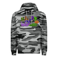Slate Camo happy halloween Premium Hoodie - CowGirlArtShop