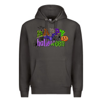 Smoke happy halloween Premium Hoodie - CowGirlArtShop