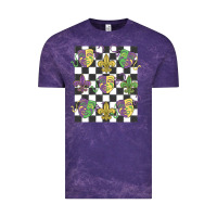 Cloud Purple mardi gras Vintage Tee - MaliasSmallBusiness