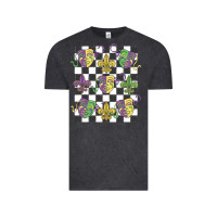 Vintage Black mardi gras Vintage Tee - MaliasSmallBusiness