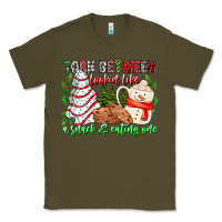 Army Green Torn Between Looking Like A Snack Eating One Classic Tee - CowhideDigitalArt