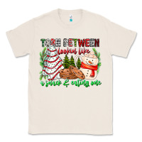 Natural Torn Between Looking Like A Snack Eating One Classic Tee - CowhideDigitalArt