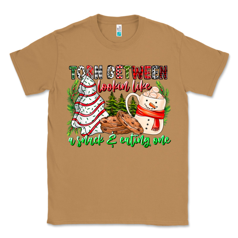 Torn Between Looking Like A Snack Eating One Classic Tee by CowhideDigitalArt | Teevron