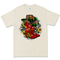 Bone Christmas Cowboy Boots Premium Tee - JahusDesignShop
