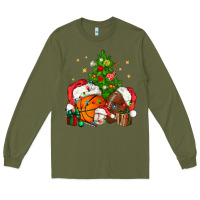 Army Green christmas sports bbs Long Sleeve Tee - BundleAndBundleShop