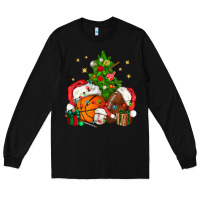 Black christmas sports bbs Long Sleeve Tee - BundleAndBundleShop