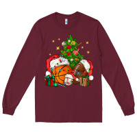 Christmas Sports Bbs Long Sleeve Tee | Teevron