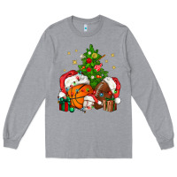 Heather Grey christmas sports bbs Long Sleeve Tee - BundleAndBundleShop