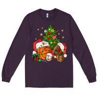 Plum christmas sports bbs Long Sleeve Tee - BundleAndBundleShop
