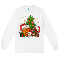 White christmas sports bbs Long Sleeve Tee - BundleAndBundleShop