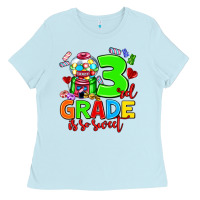 Baby Blue 3 rd grade is so sweet Ladies Tee - AdoDesignShop