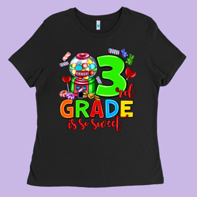 3 Rd Grade Is So Sweet Ladies Tee Designed By Adodesignshop