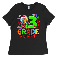 Black 3 rd grade is so sweet Ladies Tee - AdoDesignShop