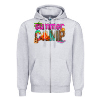 Summer Camp Zipper Hoodie | Teevron