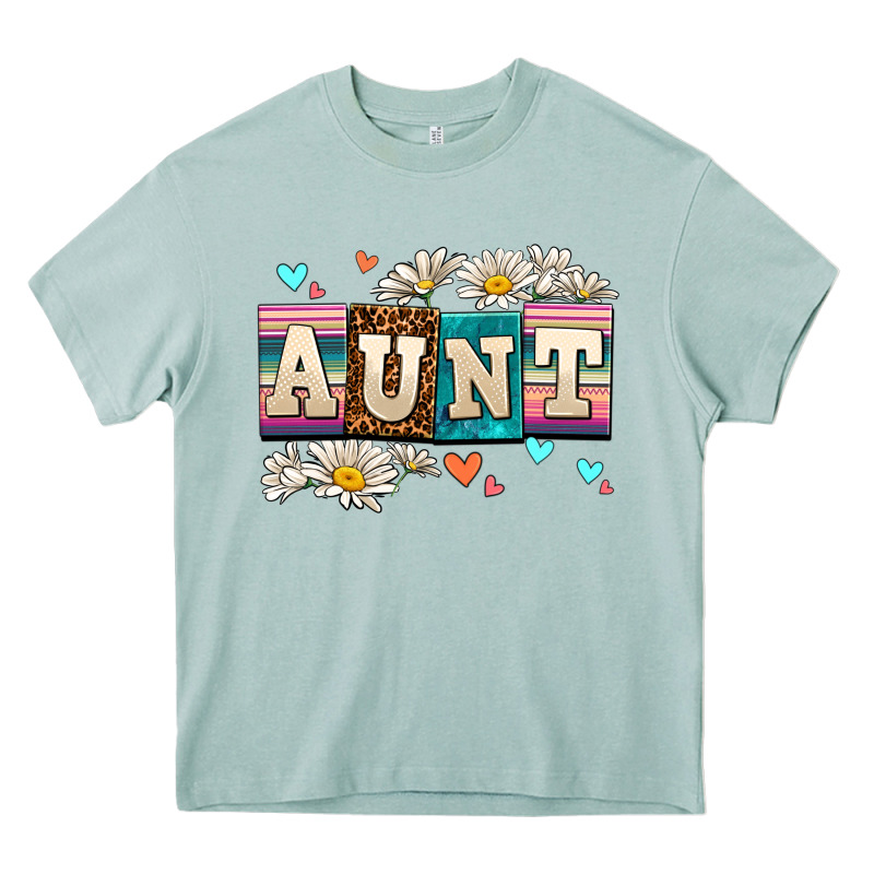 Daisy Aunt Heavy Core Tee by AdoDesignShop | Teevron