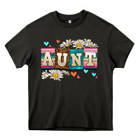 Asphalt daisy aunt Heavy Core Tee - AdoDesignShop