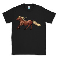 Black running horse Classic Tee - NancyCooperArtShop