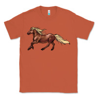 Copper running horse Classic Tee - NancyCooperArtShop