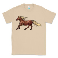 Mushroom running horse Classic Tee - NancyCooperArtShop