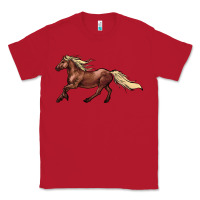 Red running horse Classic Tee - NancyCooperArtShop