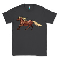Smoke running horse Classic Tee - NancyCooperArtShop