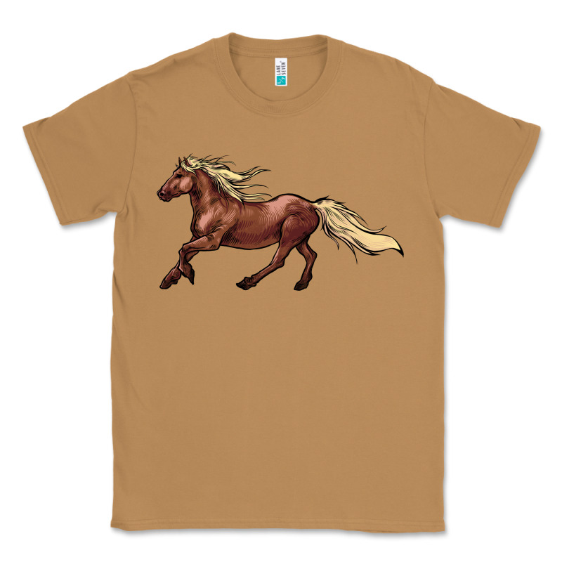 Running Horse Classic Tee by NancyCooperArtShop | Teevron