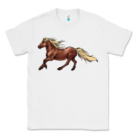 White running horse Classic Tee - NancyCooperArtShop