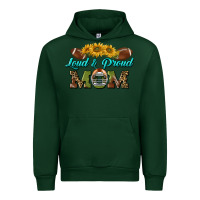 Forest Green loud and proud mom Urban Hoodie - BundleAndBundleShop