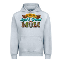 Heather Grey loud and proud mom Urban Hoodie - BundleAndBundleShop
