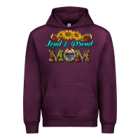 Mauve Wine loud and proud mom Urban Hoodie - BundleAndBundleShop