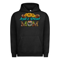 Pigment Black loud and proud mom Urban Hoodie - BundleAndBundleShop