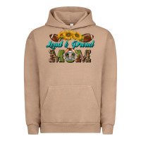 Pigment Burro loud and proud mom Urban Hoodie - BundleAndBundleShop