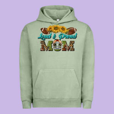 Loud And Proud Mom Urban Hoodie Designed By Bundleandbundleshop