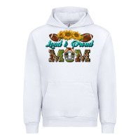 White loud and proud mom Urban Hoodie - BundleAndBundleShop