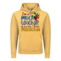 Vintage Mustard im a math teacher of course i have problems Vintage Hoodie - MaliasSmallBusiness