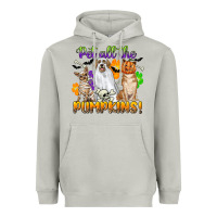 Moon Dust pet all the pumpkins Heavyweight Hoodie - CowGirlArtShop