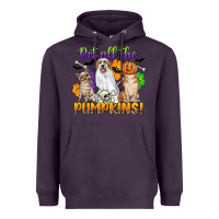 Plum pet all the pumpkins Heavyweight Hoodie - CowGirlArtShop