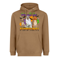 Toasted Coconut pet all the pumpkins Heavyweight Hoodie - CowGirlArtShop