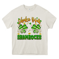 Cream shake your shamrocks Heavy Core Tee - Artiststas