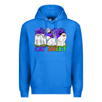 True Royal cat sheet ghost cats halloween Premium Hoodie - CowGirlArtShop