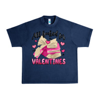 Navy all booked for valentines Urban Heavy Tee - MaliasSmallBusiness