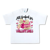White all booked for valentines Urban Heavy Tee - MaliasSmallBusiness