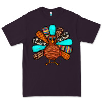Plum Thanksgiving Turkey Premium Tee - JahusDesignShop