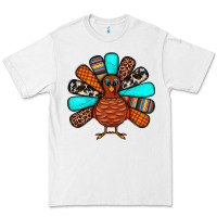 White Thanksgiving Turkey Premium Tee - JahusDesignShop