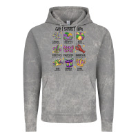 God Says I Am Mardi Gras Vintage Hoodie | Teevron