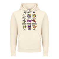 Vintage Artic god says i am mardi gras Vintage Hoodie - MaliasSmallBusiness
