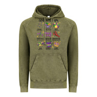Vintage Olive god says i am mardi gras Vintage Hoodie - MaliasSmallBusiness