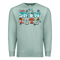 Seafoam i am snow cute Premium Sweatshirt - CowGirlArtShop