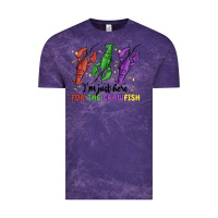 Cloud Purple i'm just here for the crawfish Vintage Tee - MaliasSmallBusiness