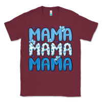 Burgundy valentines day mama Classic Tee - MaliasSmallBusiness